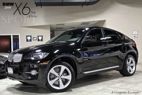 2009 bmw x6 xdrive50i sport navigation $80k+msrp premium sound rear climate wow$