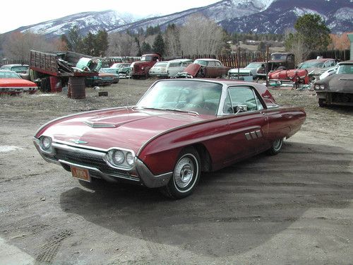 1963 thunderbird hardtop coupe survivor cream puff