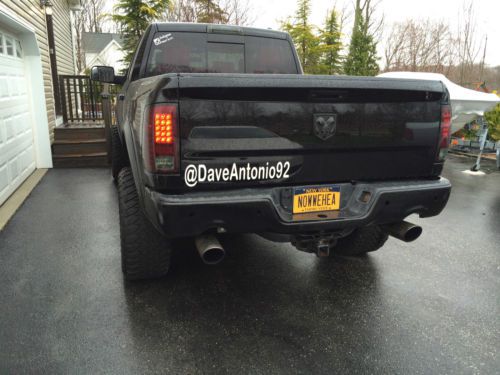 2012 Ram 1500 4wd Lifted, 22x12 Fuel 2-Piece, 35x12.50x22, Red Leather, LightBar, US $32,000.00, image 5