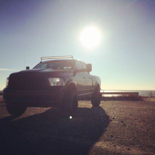 2012 Ram 1500 4wd Lifted, 22x12 Fuel 2-Piece, 35x12.50x22, Red Leather, LightBar, US $32,000.00, image 8