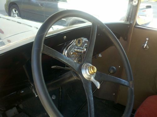 1929 ford model a tudor - black beauty for sale!