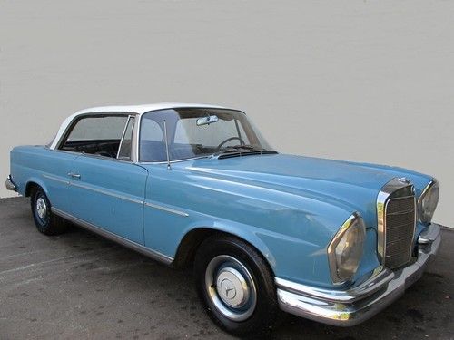 1966 mercedes benz w111 250se coupe european model