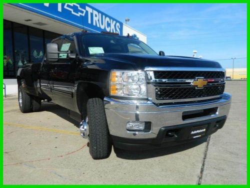 2014 ltz new turbo 6.6l diesel 4wd 4x4 dually sunroof cam 5th black on blk load