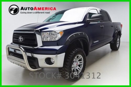 We finance! 3650 miles 2013 toyota tundra lifted  4.6l v8 32v premium