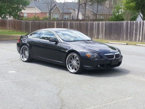 2004 bmw 645ci  coupe 2-door 4.4l