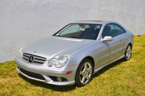 2008 mercedes clk350 amg sport package - one-owner - only 34k miles like new!