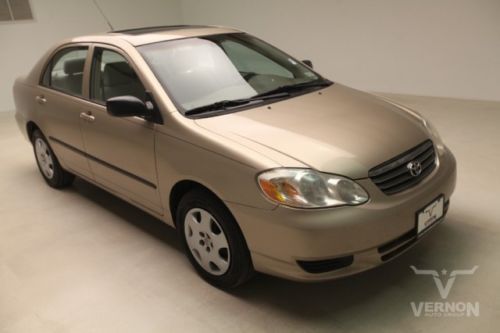 2004 sunroof tan cloth single cd i4 dohc 158k miles