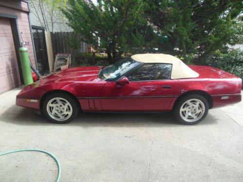 1990 chevrolet corvette base convertible 2-door 5.7l