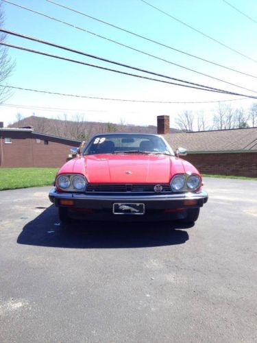 1989 jaguar xjs base convertible 2-door 5.3l