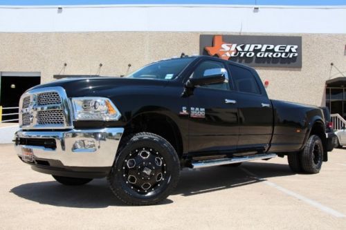 13 dodge ram 3500 4x4 cummins diesel laramie navigation warranty custom wheels