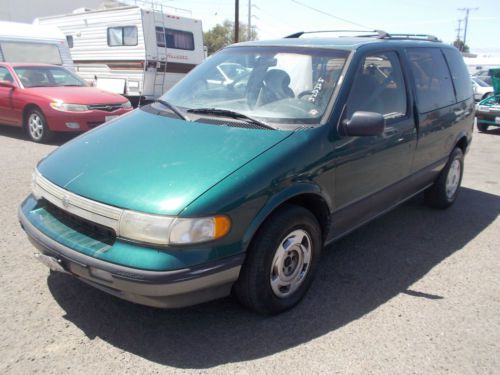 1995 mercury villager no reserve
