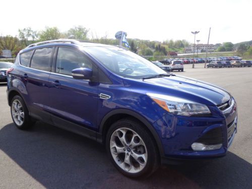 Certified 2013 escape titanium 4wd navigation heated seats 1 owner carfax video