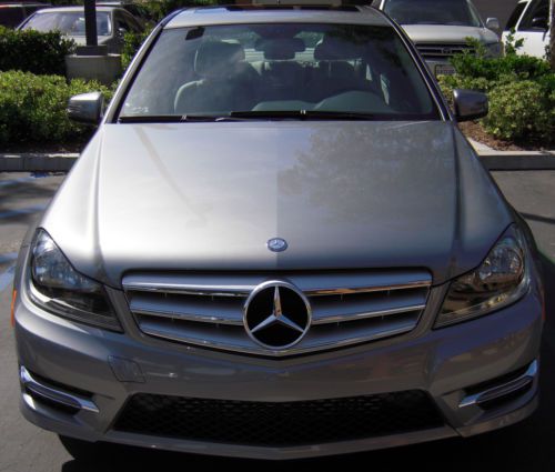 2013 mercedes-benz c250 sport sedan 4-door 1.8l turbo charged - great condition!