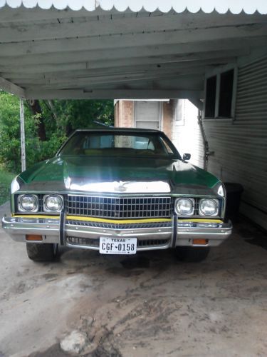 1973 chevrolet caprice classic hardtop 2-door 4.1l