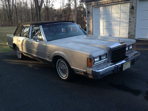1989 Lincoln Town Car Signature Sedan 4-Door 5.0L, image 3