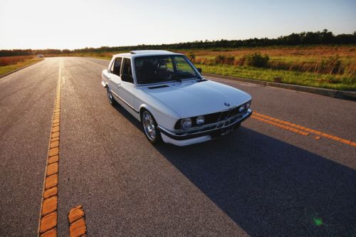 1986 bmw 535i e28 euro restored 5spd gorgeous m5 interior rare mint, alpine