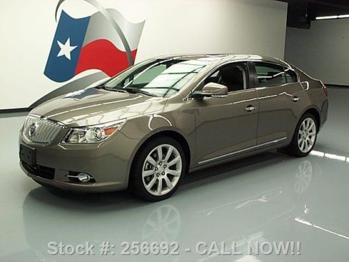 2011 buick lacrosse cxs pano roof leather nav hud 22k texas direct auto
