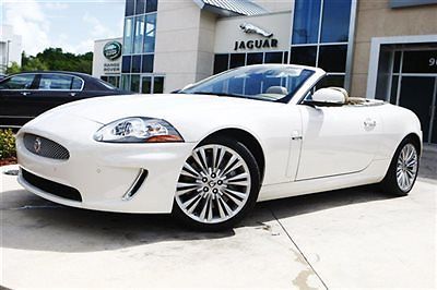 2010 jaguar xk convertible - florida vehicle - low miles