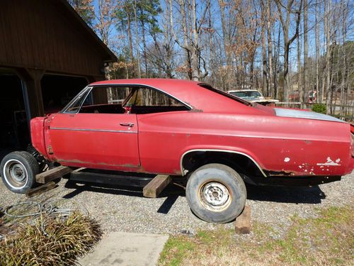 66 chevy impala ss 396 no. matching 4sp posi protecto plate red &amp; white project