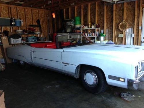 1971 cadillac eldorado base convertible 2-door 8.2l