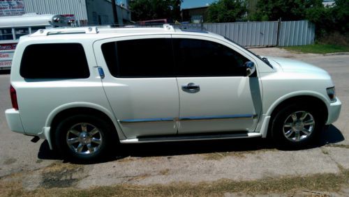 2005 INFINITI QX56 LUXURY SUV DVD, NAVIGATION, ALL LEATHER, MOONROOF,VERY NICE, image 4