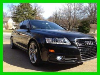 2011 audi a6 3.0 premium 3l v6 awd sedan bose leather sunroof navigation dvd cd