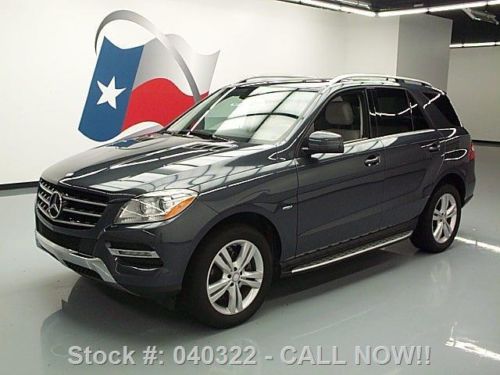 2012 mercedes-benz ml350 4matic awd sunroof nav 36k mi texas direct auto