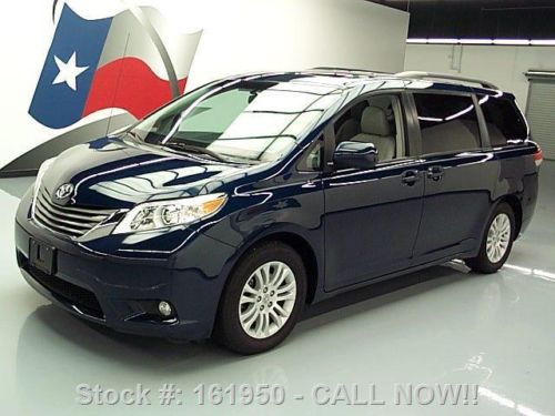 2011 toyota sienna xle 8-pass sunroof dvd rear cam 58k texas direct auto