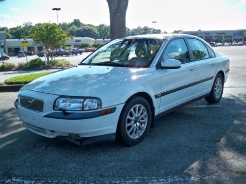 2000 volvo s80 t6 turbo 2 owner clean carfax sunroof leather $99 no reserve look