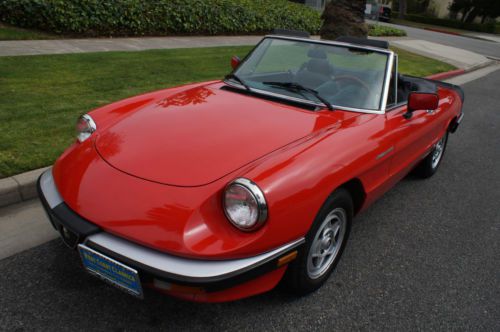 1985-original california car with service records since new! leather, pw, a/c