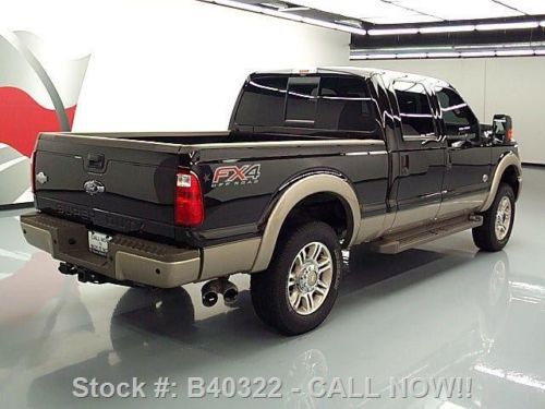 2013 FORD F250 KING RANCH CREW FX4 4X4 DIESEL NAV 9K MI TEXAS DIRECT AUTO, US $52,980.00, image 4