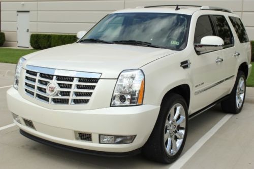 2010 cadillac escalade premium awd, 22&#039;s, nav, rear ent, loaded!