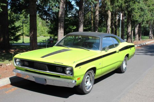 1970 plymouth duster, runs great, very clean, as is