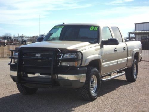 2005 chevy 2500hd 4x4, duramax ls pkg, b&amp;w hitch, grill guard, allison trans.