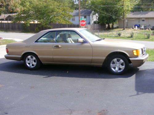 1986 mercedes benz 560 sec coupe v8 auto a/c sterio sunroof pw pl ps