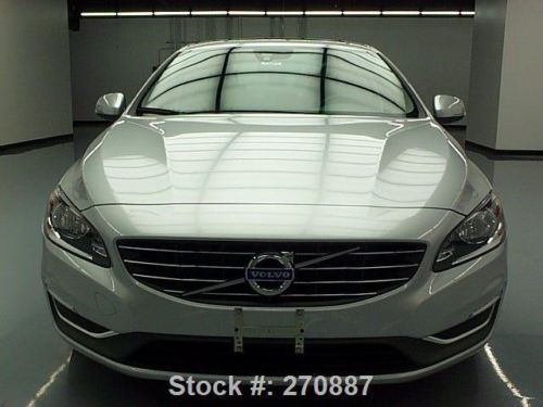 2014 volvo s60 t5 premier sunroof htd leather 4k miles texas direct auto