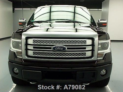 2013 FORD F-150 PLATINUM CREW ECOBOOST 4X4 SUNROOF NAV TEXAS DIRECT AUTO, US $40,980.00, image 2