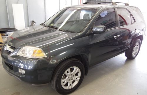 2005 acura mdx touring loaded navigation 88,591 miles salvage rebuildable