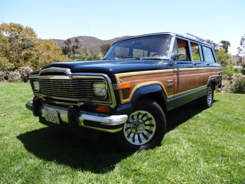 1983 jeep wagoneer limited, one owner