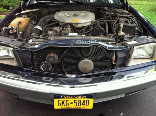 1985 Mercedes 500SEC Blue, image 5