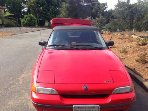 1991 mercury capri xr2 convertible 2-door 1.6l