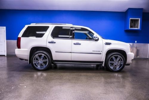 2007 cadillac escalade awd roof rack leather 3rd row seats sunroof dvd 80k 6.2l