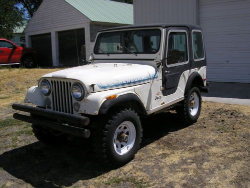 1976 jeep cj-5 amc with fresh rebuilt v-8 401 and  dana 44 rear end