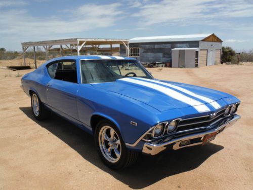 1969 chevelle 454 california car, 12 bolt 400 trans, p/s, disc brakes, pwr seats