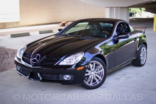2009 mercedes slk350 navigation convertible bluetooth woodtrim