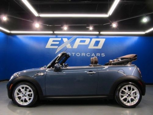 Mini cooper s convertible premium pkg sport pkg cold weather pkg  power soft top