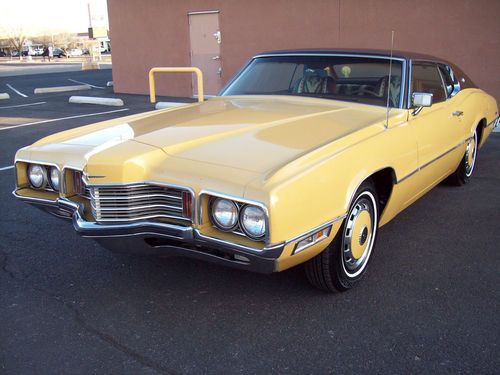 1971 ford thunderbird sportsroof brougham option buckets w/ console