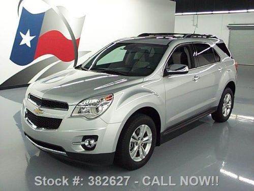 2012 chevy equinox ltz sunroof nav rear cam leather 26k texas direct auto