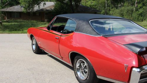1968 Red Pontiac GTO Coupe ! Beautiful paint & body! Authentic 242 Car! Rare!, image 10