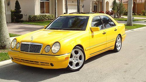 1998 mercedes e430 amg , 1 of 1 made rare factory color and find no reserve